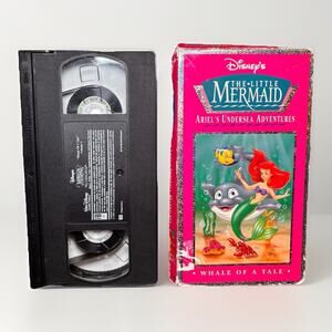 Disney's Little Mermaid - Ariel's Undersea Adventures - A Whale of a Tale VHS